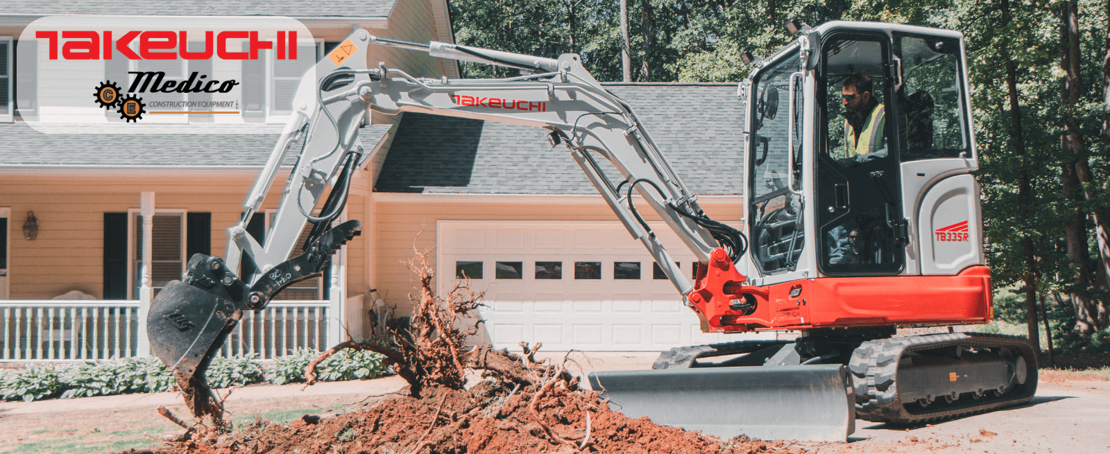 Takeuchi Construction Excavator